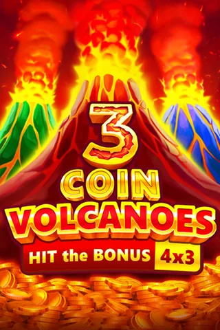 3 Coin Volcanoes oyununun kapak görseli