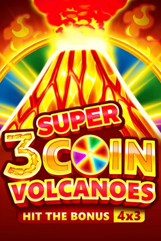 3 Super Coin Volcanoes oyununun kapak görseli